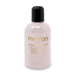 Mehron Makeup Liquid Makeup | Face Paint and Body Paint 4.5 oz (133 ml) (ALABASTER)